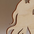 Салфетница деревянная «Русалка», 25х13 см - Фото 4