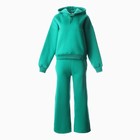 Костюм женский (толстовка/брюки) НАЧЁС, цвет темно-зеленый, р-р M (44-46) - Фото 9