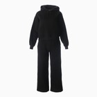 Костюм женский (толстовка/брюки) НАЧЁС, цвет черный, р-р M (44-46) 10120914