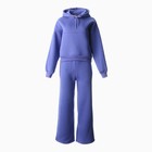 Костюм женский (толстовка/брюки) НАЧЁС, цвет лиловый, р-р S (42-44) - фото 23213312