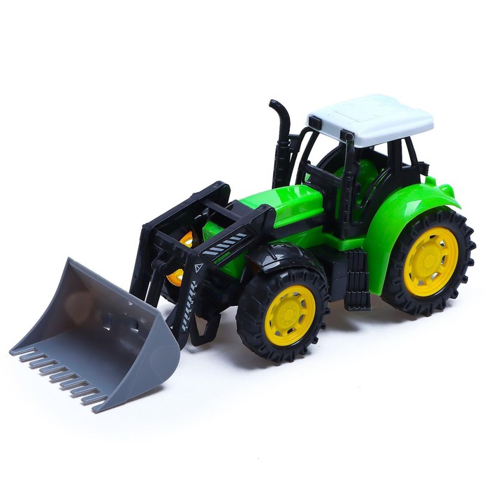 Трактор «Сельскохозяйственный», инерция, в пакете, МИКС - Фото 1