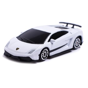 Машина металлическая LAMBORGHINI GALLARDO LP 570-4 SUPERLEGGERA,1:64, цвет МИКС , В ПАКЕТЕ, 10128977