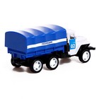 Грузовик металлический «УРАЛ», инерция, цвет МИКС, в пакете - фото 24354222