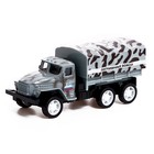 Грузовик металлический «УРАЛ», инерция, цвет МИКС, в пакете - фото 24354224