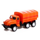 Грузовик металлический «УРАЛ», инерция, цвет МИКС, в пакете - фото 24354225