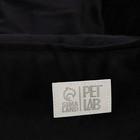 Лежанка для кошек и собак велюровая Pet Lab, 45×40×15 см, черная - Фото 3