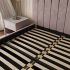 Кровать двуспальная «Алькасар», с мягким изголовьем, 1900×2000 мм, обивка велюр, цвет пыльная роза - Фото 8