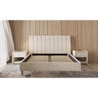 Кровать «Алькасар» без ПМ, 120×200 см, премиум велюр, цвет лепестки ландыша - Фото 4