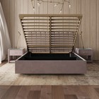 Кровать «Алькасар» с ПМ, 160×190 см, премиум велюр, цвет пыльная роза - Фото 3