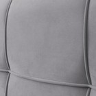 Кровать двуспальная «Пантеон», с мягким изголовьем, 1900×2000 мм, велюр, цвет звёздная пыль - Фото 4