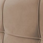 Кровать «Пантеон» без ПМ, 130×210 см, премиум велюр, цвет песчаный бриз - Фото 3