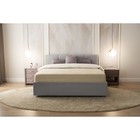 Кровать «Птичье гнездо» без ПМ, 130×200 см, премиум велюр, цвет лондонский туман - Фото 2