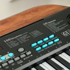 Синтезатор TERRIS TK-150, 16 тембров, полифония 4 ноты, 61 клавиша, черный - фото 26948532