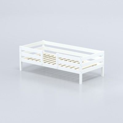 Кровать «Савушка-04», 1-ярусная, цвет белый, 90х200 см