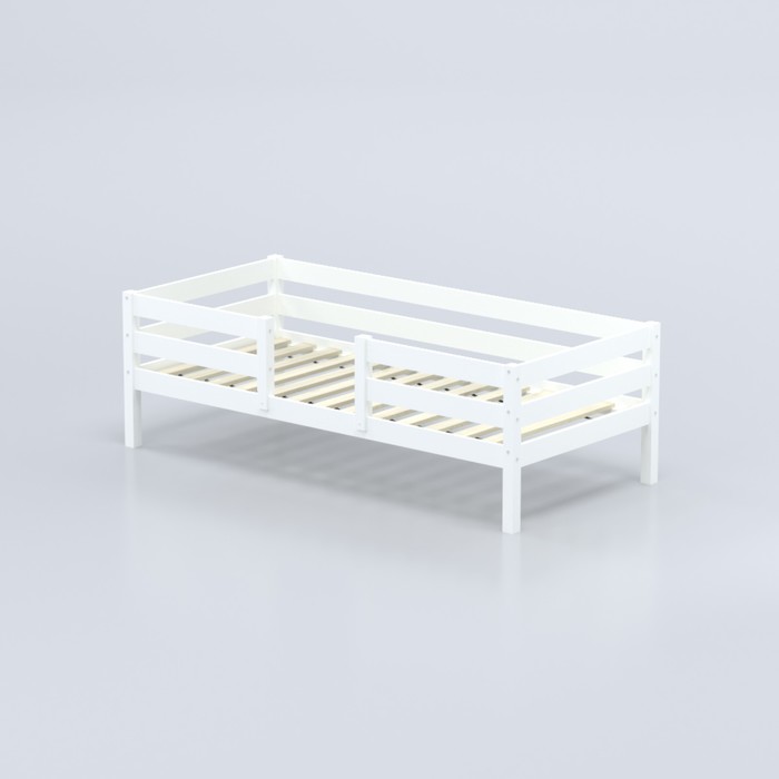 Кровать «Савушка-04», 1-ярусная, цвет белый, 90х200 см