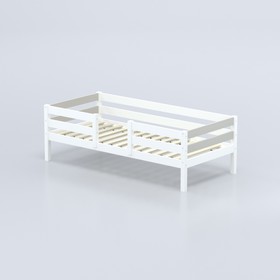 Кровать «Савушка-04», 1-ярусная, цвет серый, 90х200 см