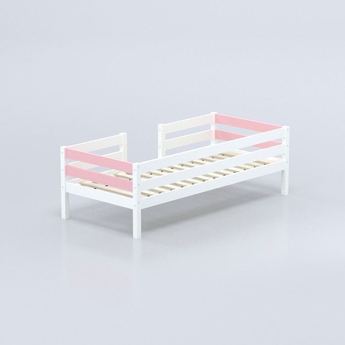 Кровать «Савушка-04», 1-ярусная, цвет розовый, 90х200 см - фото 1909364085