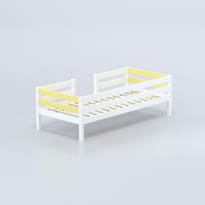 Кровать «Савушка-04», 1-ярусная, цвет жёлтый, 90х200 см - фото 1909364097