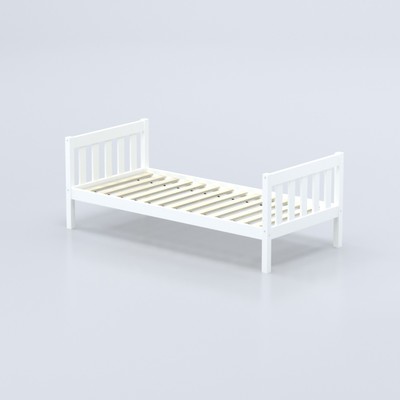 Кровать «Савушка-05», 1-ярусная, цвет белый, 90х200 см