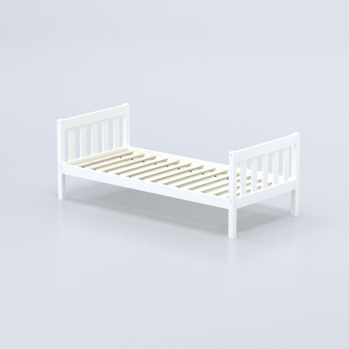Кровать «Савушка-05», 1-ярусная, цвет белый, 90х200 см - фото 1909364102