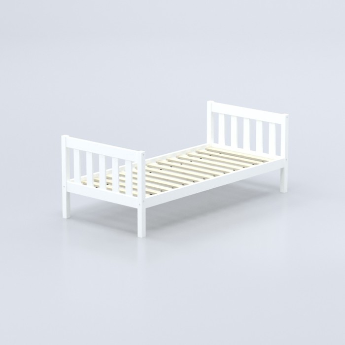 Кровать «Савушка-05», 1-ярусная, цвет белый, 90х200 см - фото 1909364103