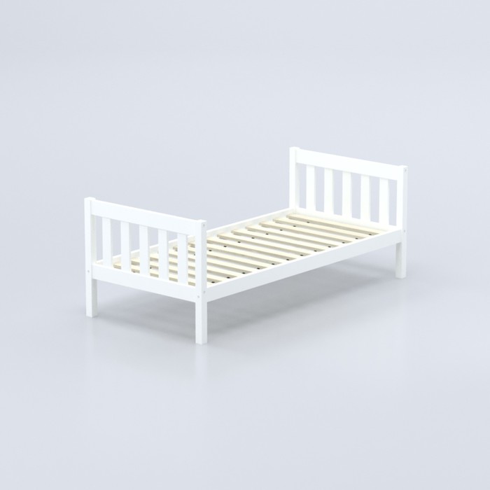 Кровать «Савушка-05», 1-ярусная, цвет белый, 90х200 см - фото 1909364105