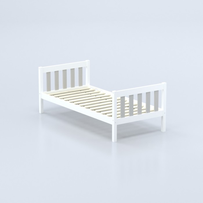 Кровать «Савушка-05», 1-ярусная, цвет серый, 90х200 см - фото 1909364128