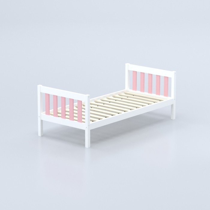 Кровать «Савушка-05», 1-ярусная, цвет розовый, 90х200 см - фото 1909364140