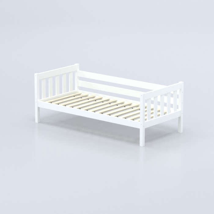 Кровать «Савушка-06», 1-ярусная, цвет белый, 90х200 см - фото 1909364149