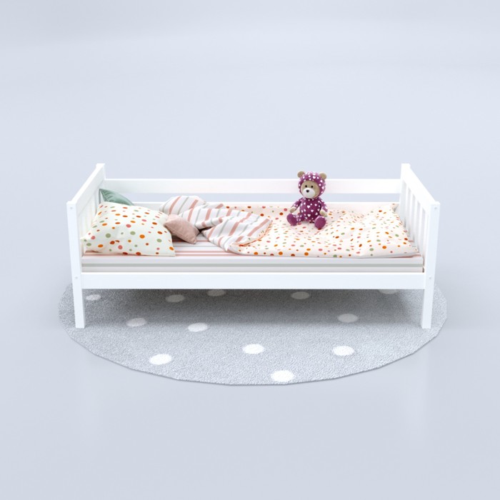 Кровать «Савушка-06», 1-ярусная, цвет белый, 90х200 см - фото 1928353034