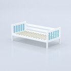 Кровать «Савушка-06», 1-ярусная, цвет голубой, 90х200 см - фото 109987097