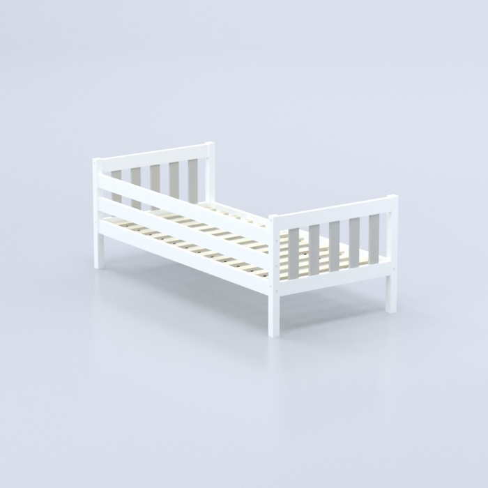 Кровать «Савушка-06», 1-ярусная, цвет серый, 90х200 см - фото 1909364175