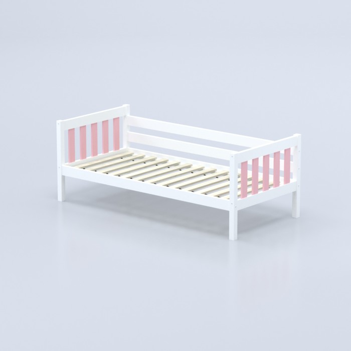 Кровать «Савушка-06», 1-ярусная, цвет розовый, 90х200 см - фото 1909364185