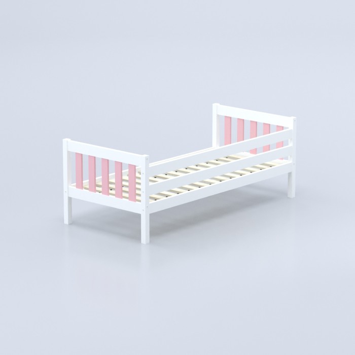Кровать «Савушка-06», 1-ярусная, цвет розовый, 90х200 см - фото 1909364186