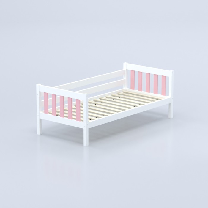 Кровать «Савушка-06», 1-ярусная, цвет розовый, 90х200 см - фото 1909364188