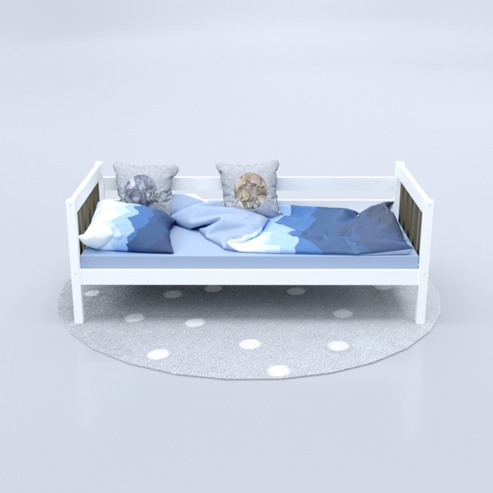 Кровать «Савушка-06», 1-ярусная, цвет бежевый, 90х200 см - фото 1928353076