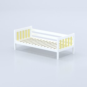 Кровать «Савушка-06», 1-ярусная, цвет жёлтый, 90х200 см