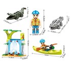 Конструктор «Джунгли. Водопад с крокодилами», 134 детали - Фото 2