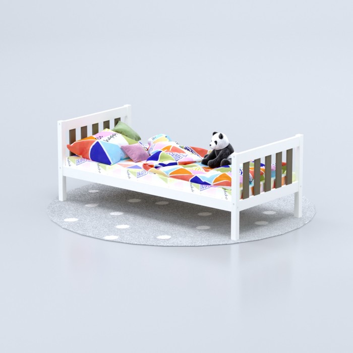 Кровать «Савушка-05», 1-ярусная, цвет бежевый, 90х200 см - фото 1909364632