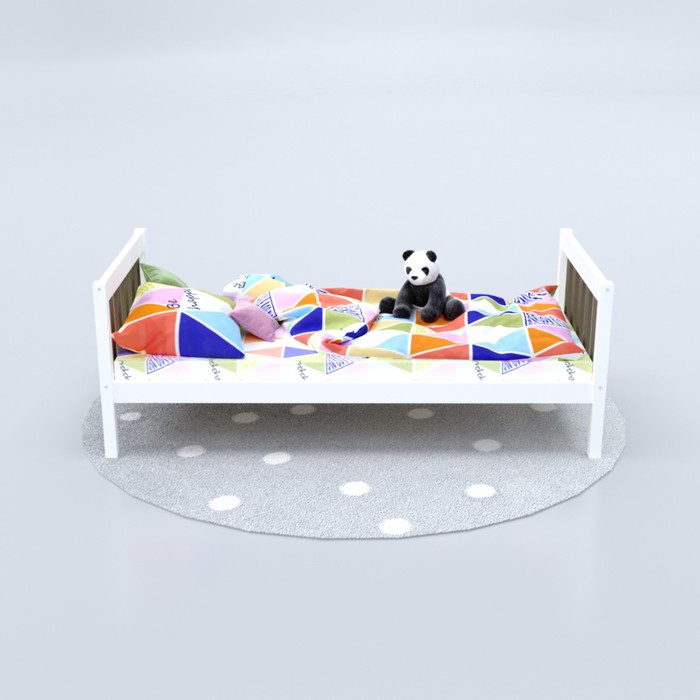 Кровать «Савушка-05», 1-ярусная, цвет бежевый, 90х200 см - фото 1909364633