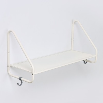 Полка настенная «Барселона 21», 65×24,5×30 см, белая