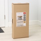 Банкетка «Торонто 23S», 67×30×49 см, каркас белый, сиденье бежевое - Фото 5