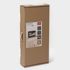 Банкетка «Торонто 23S», 67×30×49 см, каркас графит, сиденье серое - Фото 11