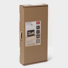 Банкетка «Торонто 23S», 67×30×49 см, каркас графит, сиденье серое - Фото 5