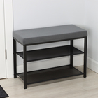 Банкетка «Торонто 23S», 67×30×49 см, каркас графит, сиденье серое - Фото 9