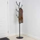Вешалка - стойка «Дерево», 181×38 см, цвет графит - фото 11535327