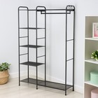 Гардеробная система «Валенсия 1», сталь, 109×30×155,5 см, цвет графит - Фото 3