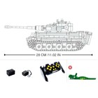 Конструктор Механо «Немецкий танк TIGER», радиоуправление, 814 деталей - фото 7841328