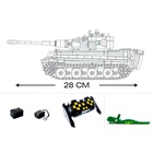 Конструктор Механо «Немецкий танк TIGER», радиоуправление, 814 деталей - Фото 2