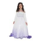 Карнавальный костюм «Эльза 2 пышное, белое платье», р. 32, рост 128 см - фото 109164819